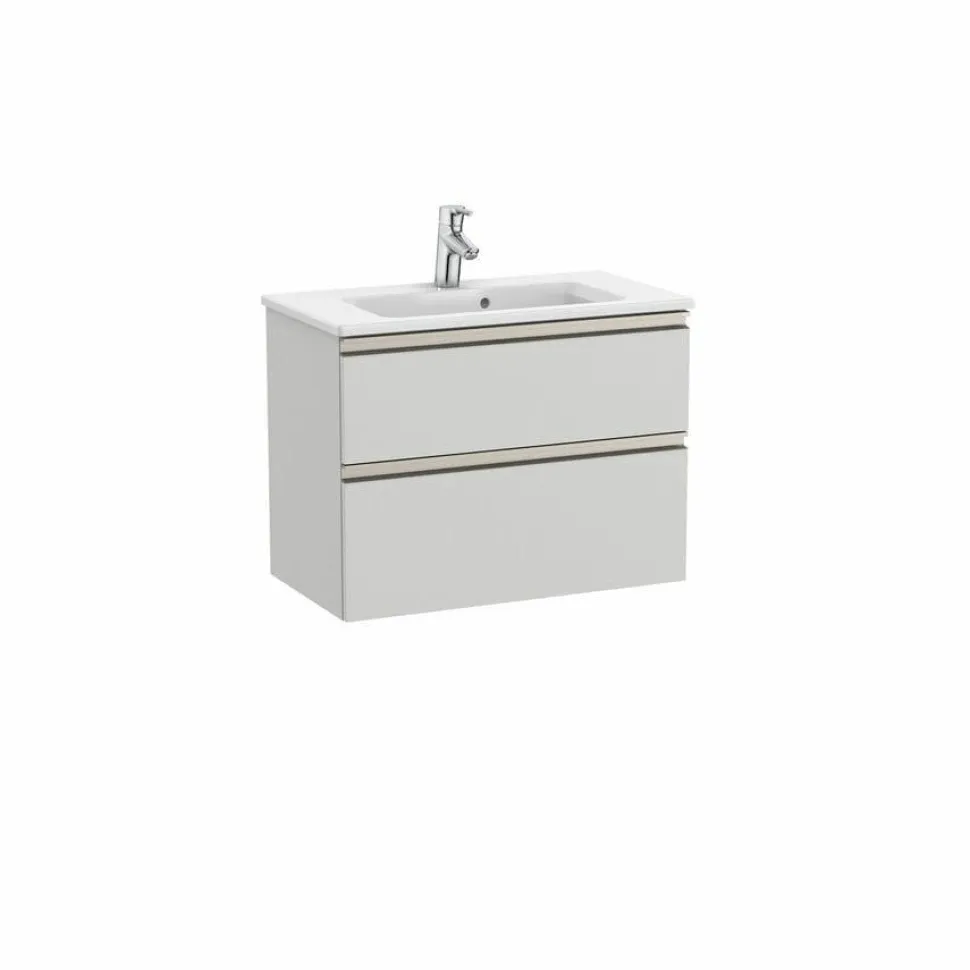 Conjunto Unik Mueble Base Compacto De 2 Cajones Y Lavabo – The Gap – Roca