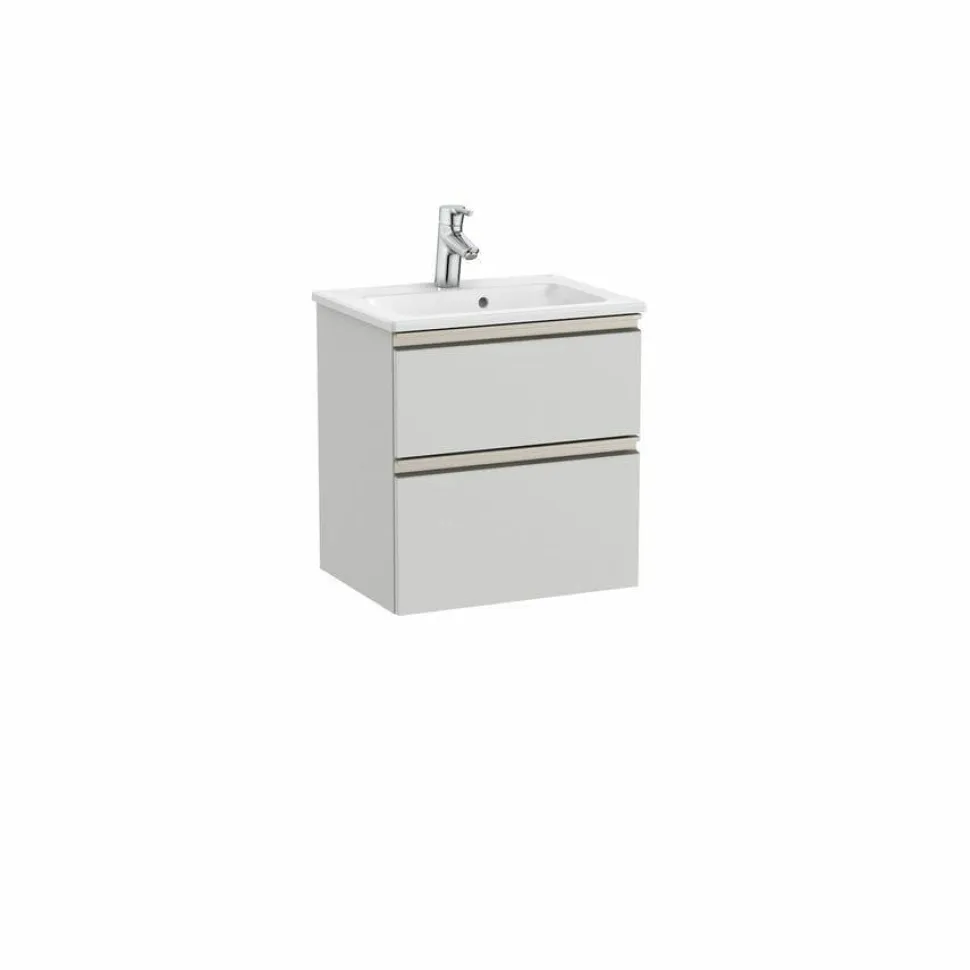 Conjunto Unik Mueble Base Compacto De 2 Cajones Y Lavabo – The Gap – Roca