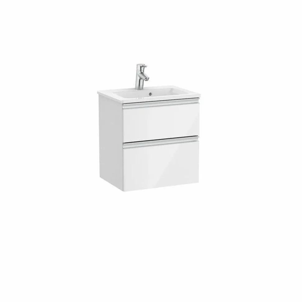 Conjunto Unik Mueble Base Compacto De 2 Cajones Y Lavabo – The Gap – Roca