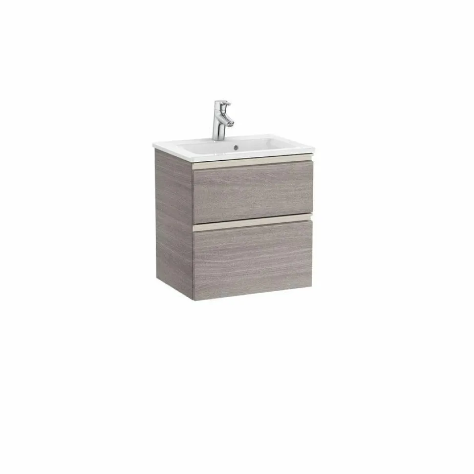 Conjunto Unik Mueble Base Compacto De 2 Cajones Y Lavabo – The Gap – Roca