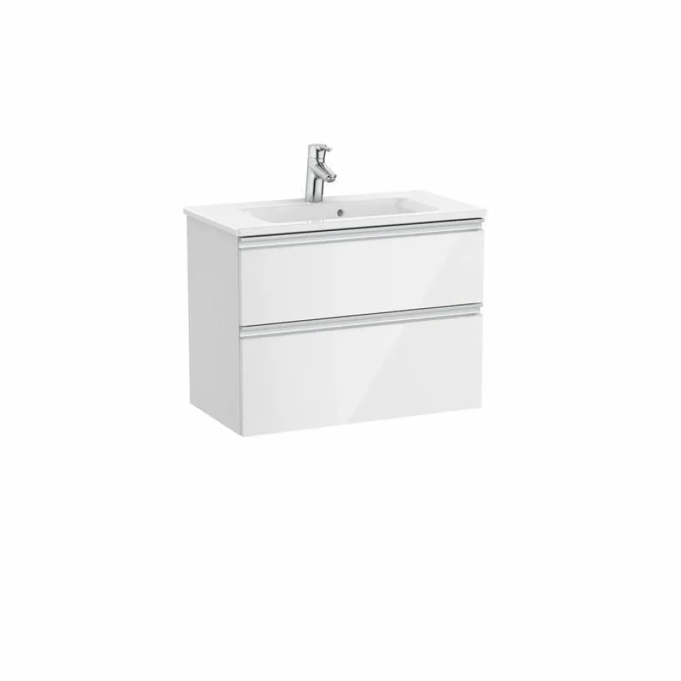 Conjunto Unik Mueble Base Compacto De 2 Cajones Y Lavabo – The Gap – Roca