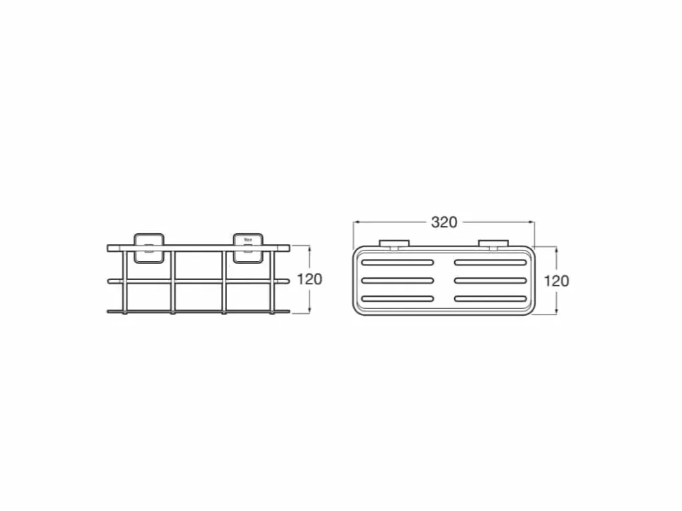 Contenedor (Posibilidad De Instalación Mediante Tornillería O Adhesivo) – Victoria – Roca – A816696C00