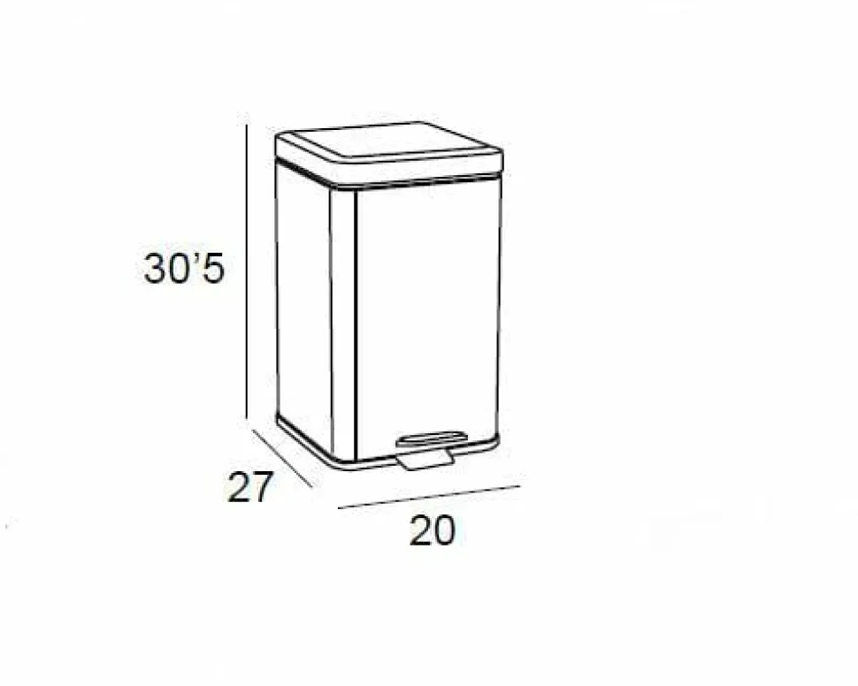 Cubo De Pedal 6L. – Pulido B. Modelo Combis – 6368053 – Manillons Torrent