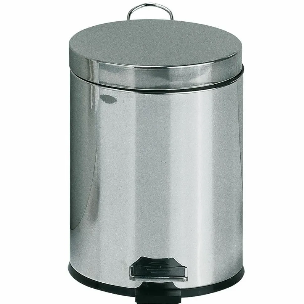 Cubo Pedal 5L – Cromo Modelo Combis – 2568002 – Manillons Torrent