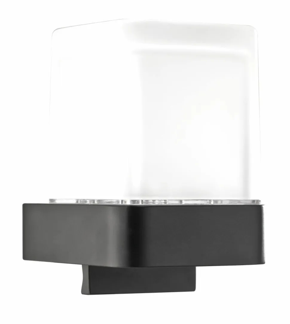 Dispensador A Pared Cuadrado 150Ml – Negro Mate Modelo Combis – 6917081 – Manillons Torrent