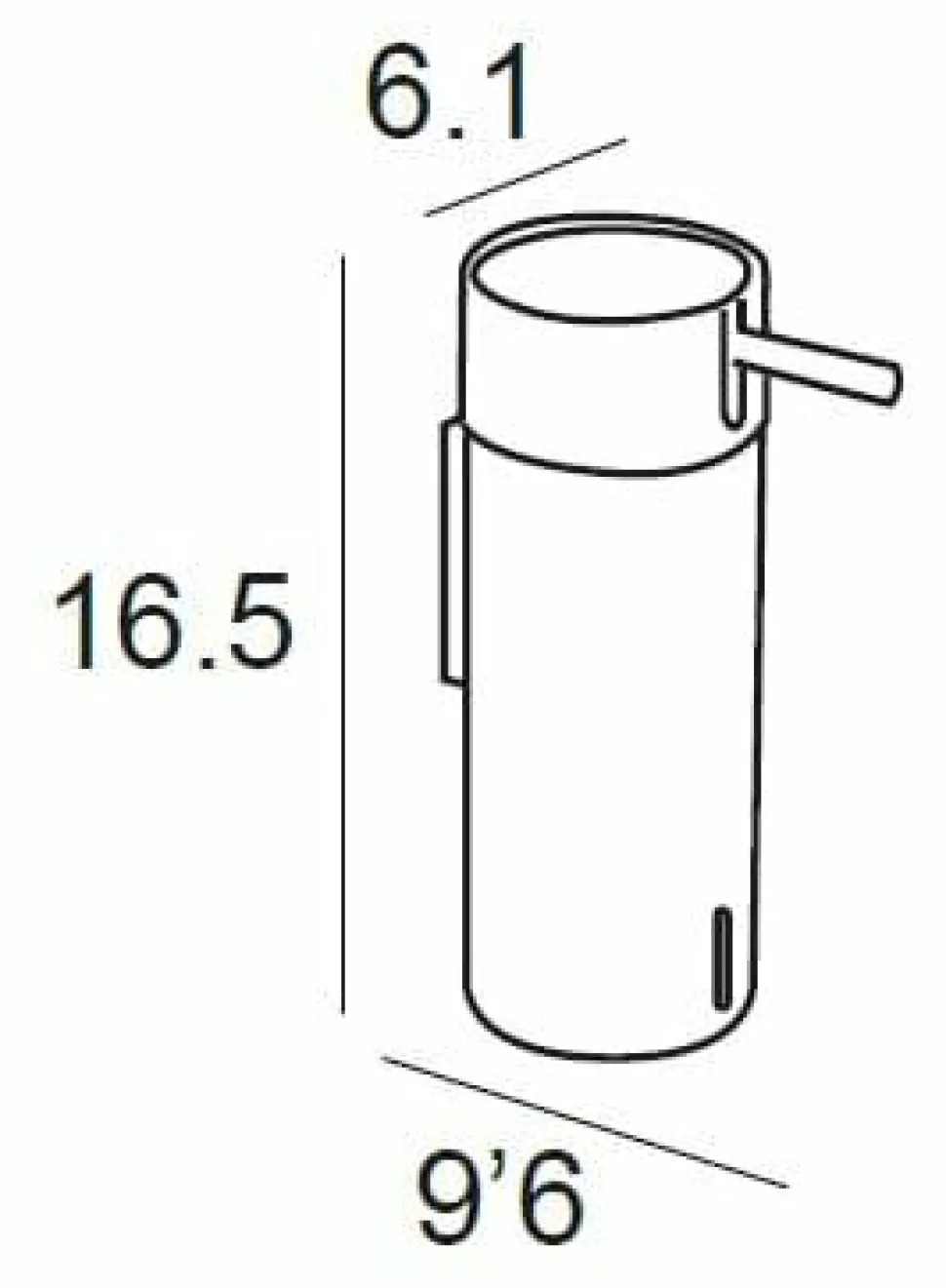 Dosificador De Pared – Cromo Modelo Marina – 2817002 – Manillons Torrent