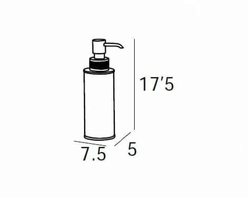 Dosificador Sobremesa – Cromo/Oro Modelo Combis – 6671003 – Manillons Torrent