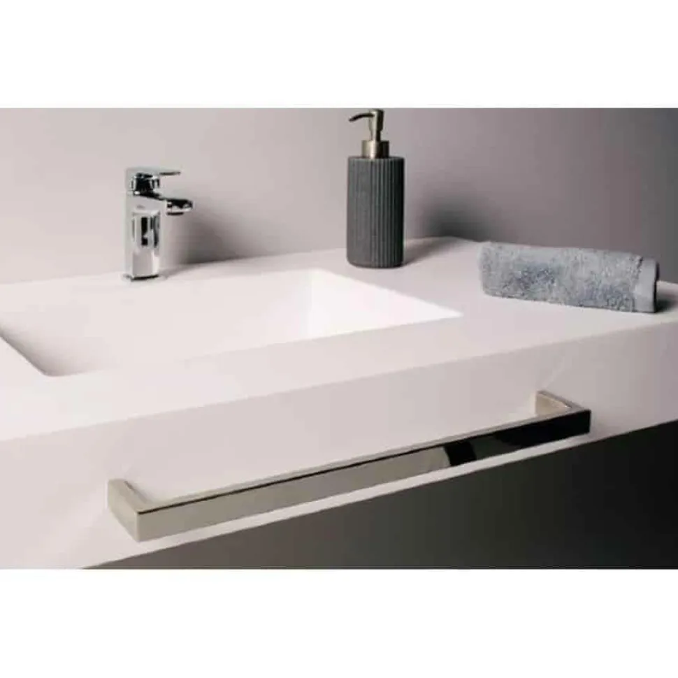 Encimera Con Toallero Metalico – Gel Coat – Saona – Doccia Group