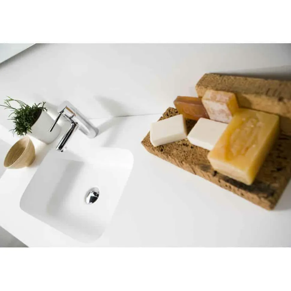 Encimera De SolidCoat Surface Quadra Estándar – Baños10