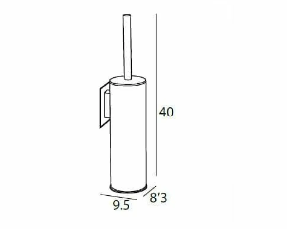 Escobillero De Pared Adh – L.Envej. Modelo Combis – 6867011 – Manillons Torrent