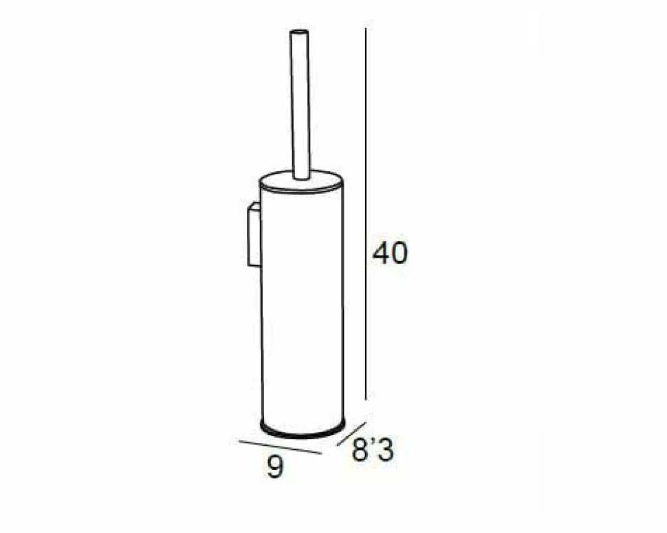 Escobillero De Pared – L.Envej. Modelo Iris – 6807011 – Manillons Torrent