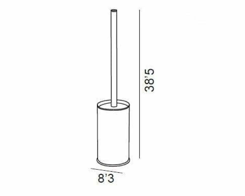 Escobillero Pie – Dorado Pvd Modelo Combis – 1414056 – Manillons Torrent