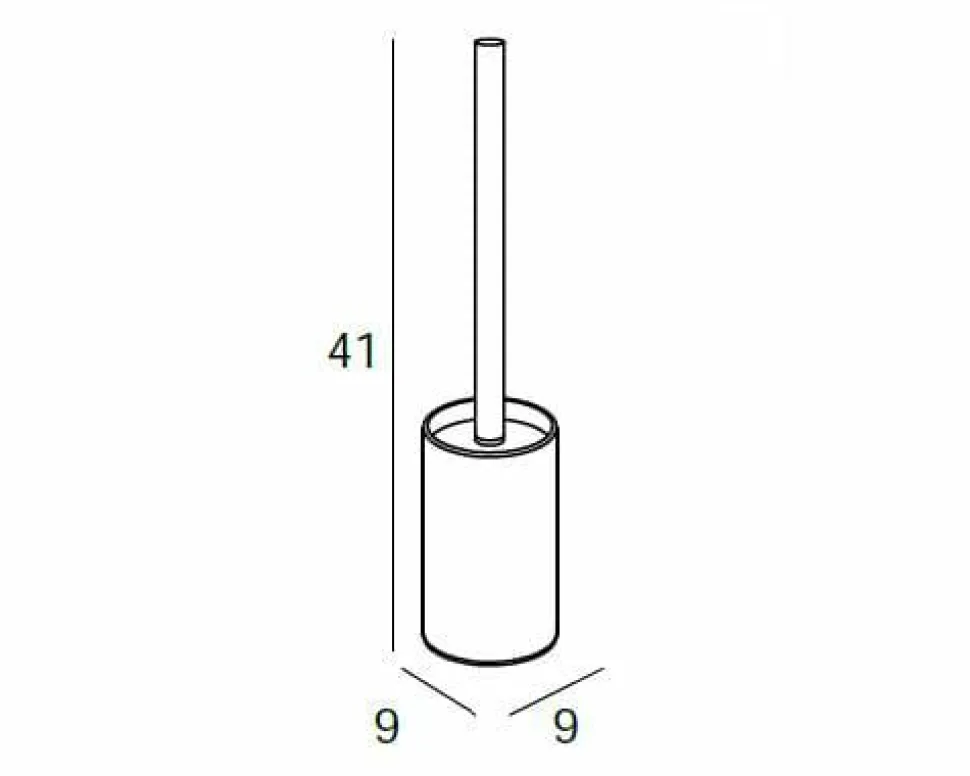 Escobillero Suelo – Cromo Modelo Combis – 1714002 – Manillons Torrent