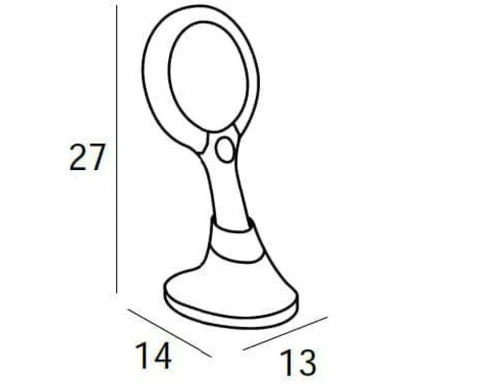Espejo De Mano Aumento X5 – Cromo Modelo Combis – 1750002 – Manillons Torrent