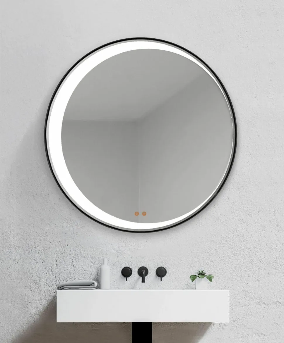 Espejo Eclipse 90Ø – Negro Mate Modelo Eclipse – 7113081 – Manillons Torrent