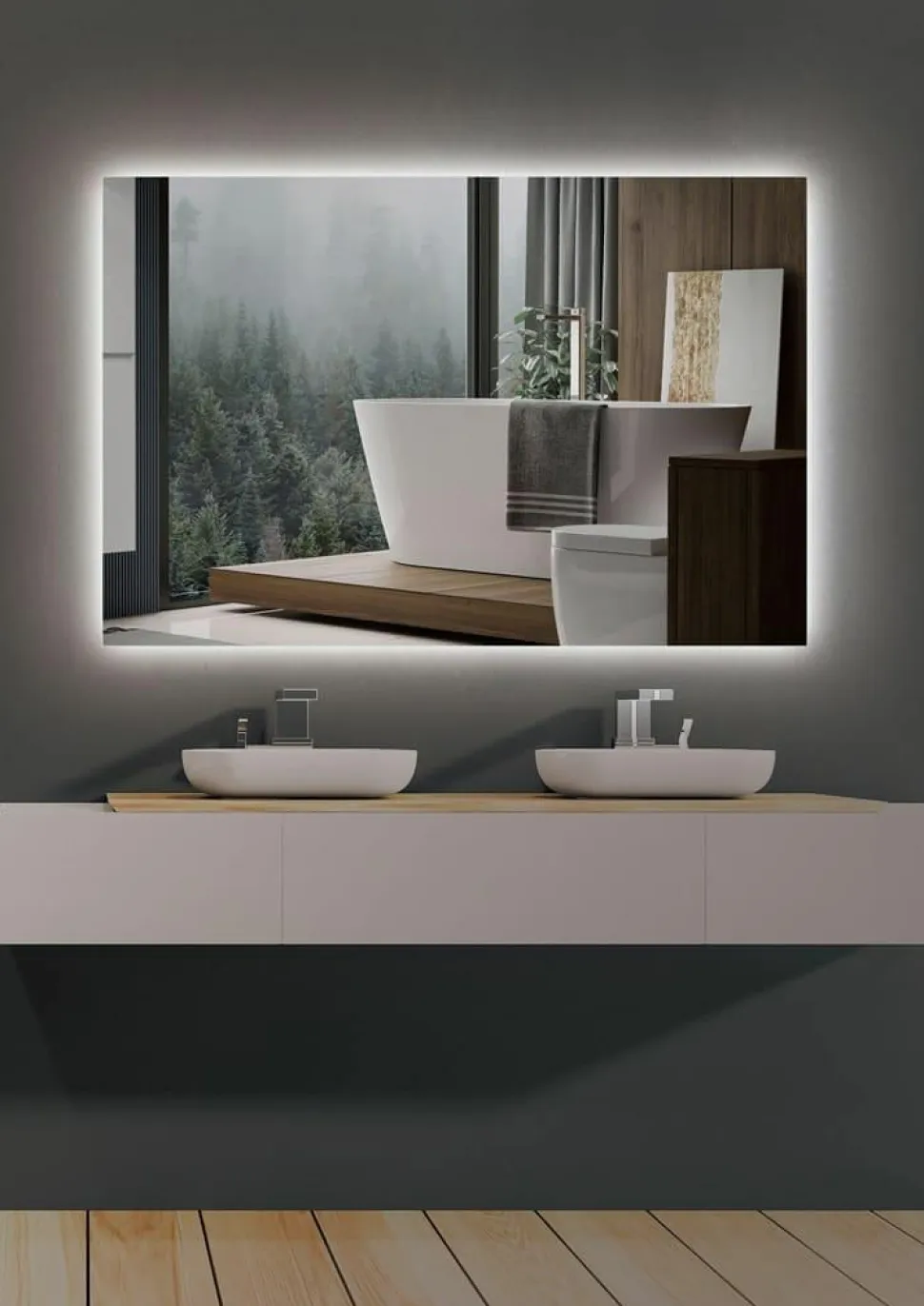Espejo Suecia 70×80 Cm – Ledimex – SUEC006/70