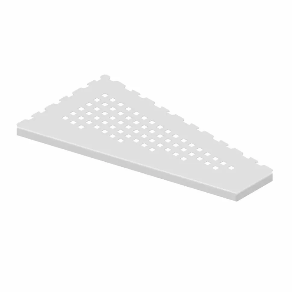 Estante De Ducha Sin Tornillos Ni Pegamento. Shelf Plus Trapezoid Asim Light – Evolux Shelfs -Iz10306 – Estil Gurú