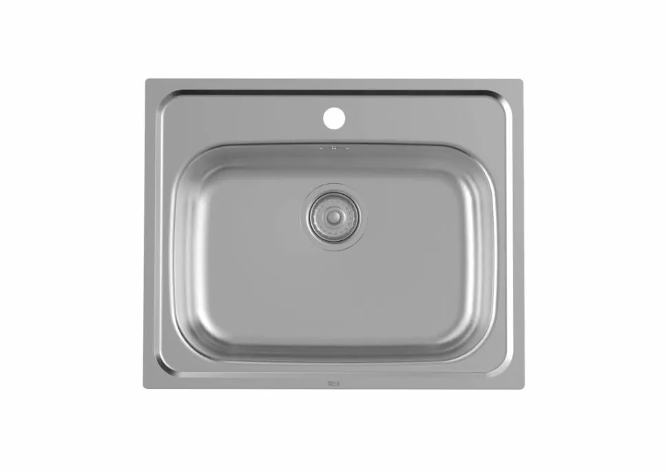 Fregadero De 1 Cubeta De Acero Inoxidable 600x490x160 Mm – Victoria – Roca – A871601A01