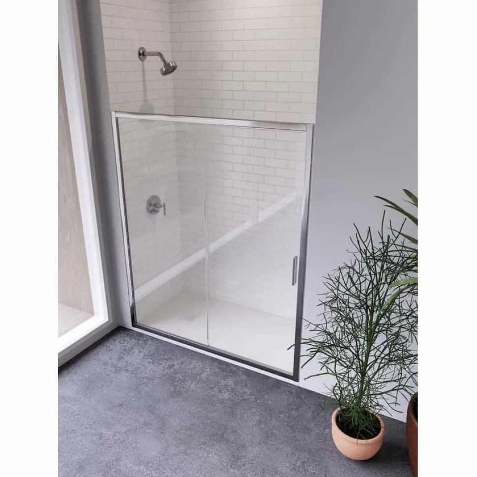 Frente De Ducha Fijo + Puerta Corredera – Quito – Mamparas Doccia