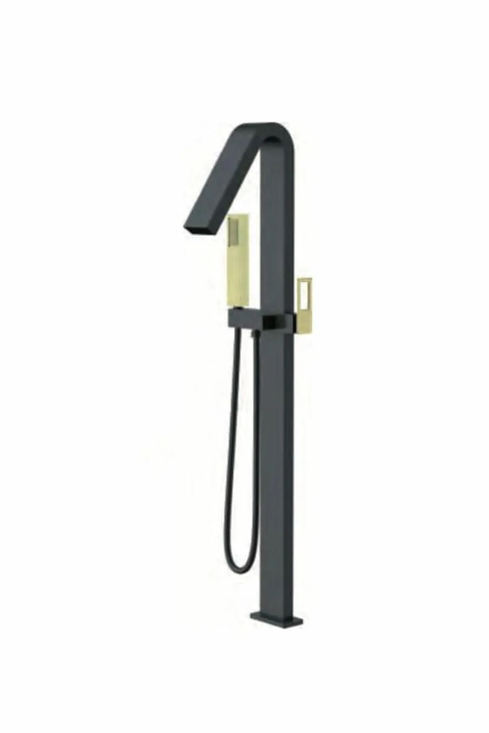 Grifería Monomando Exenta De Bañera Suecia Negro O – BBEC32/NGOLD – Imex