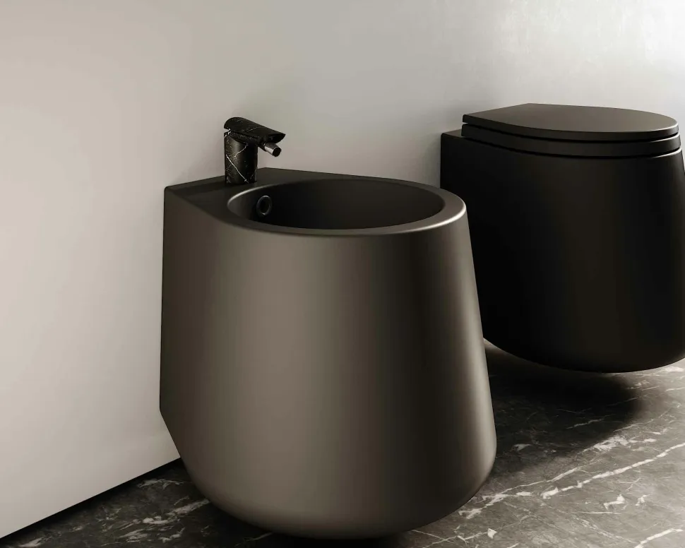 Grifo Bidet Monomando Mezclador Mármol Negro Luxcover – Seven – Galindo – 90047026