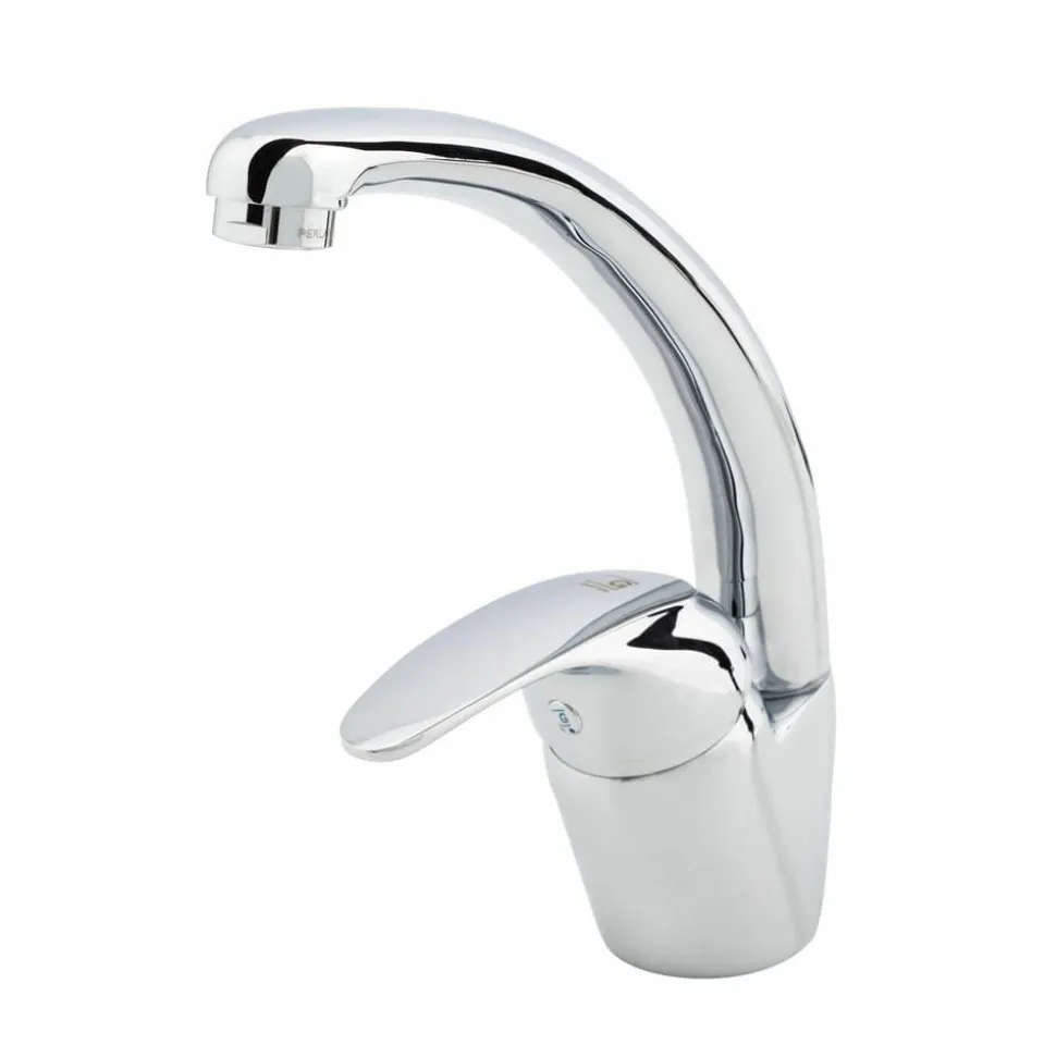 Grifo Cocina Caño Alto Fundido Alfa Maneta Horizontal – 8148400 – Galindo
