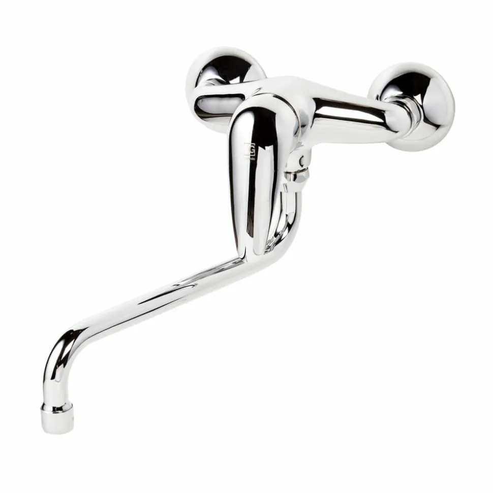 Grifo Cocina De Pared Caño Inferior Alfa – 8148300 – Galindo