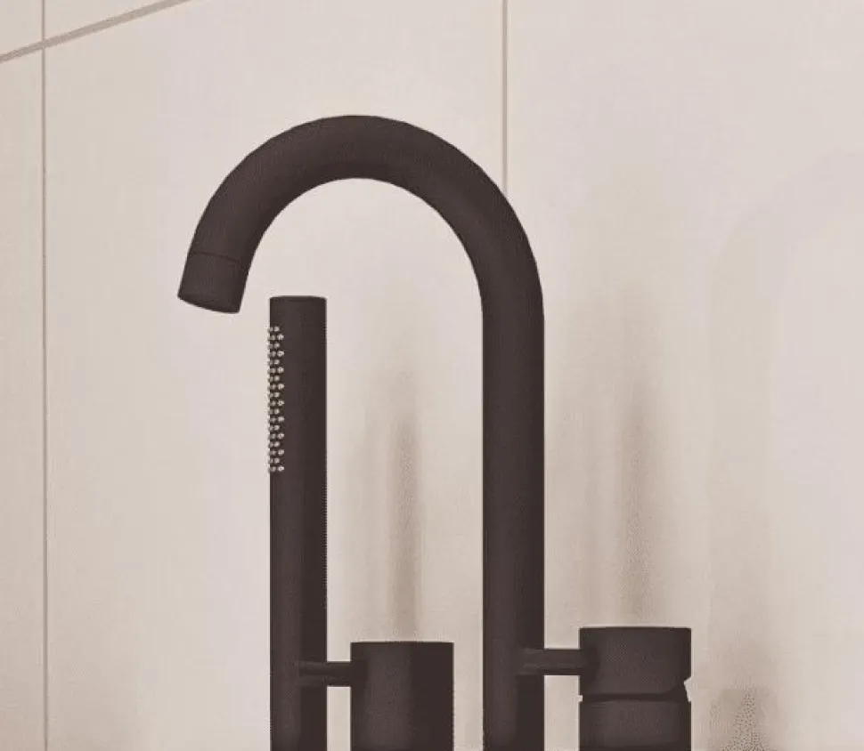 Grifo De Bañera Exenta De Acero Inoxidable – Baños 10