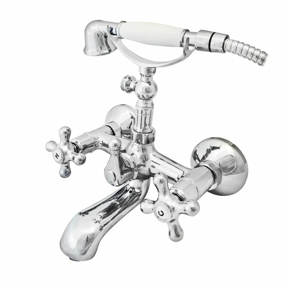 Grifo De Baño-ducha Bronce Con Accesorios De Ducha – 1929 – 6201340 – Galindo