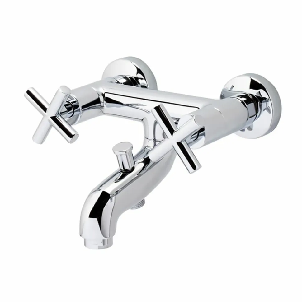 Grifo De Baño-ducha Cromo Mate – Matrix – 8241561 – Galindo