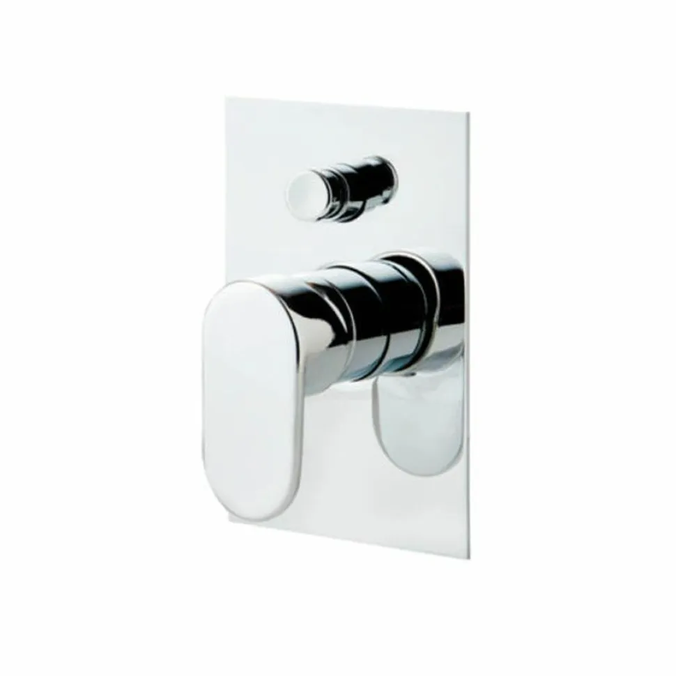 Grifo De Baño-ducha Empotrable 2 Vías Cromo – Nine – 4627400 – Galindo
