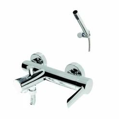 Grifo De Baño-ducha Karim Due Con Accesorios – 88941000 – Galindo