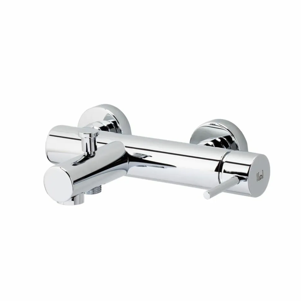 Grifo De Baño-ducha Theo Dark Cromo – 8631500 – Galindo