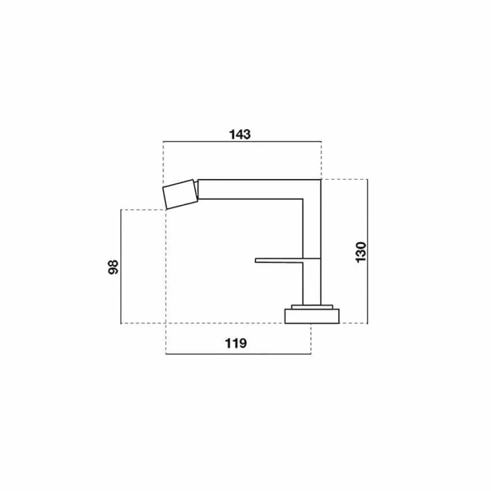 Grifo De Bidet – Zen – 5347000 – Galindo