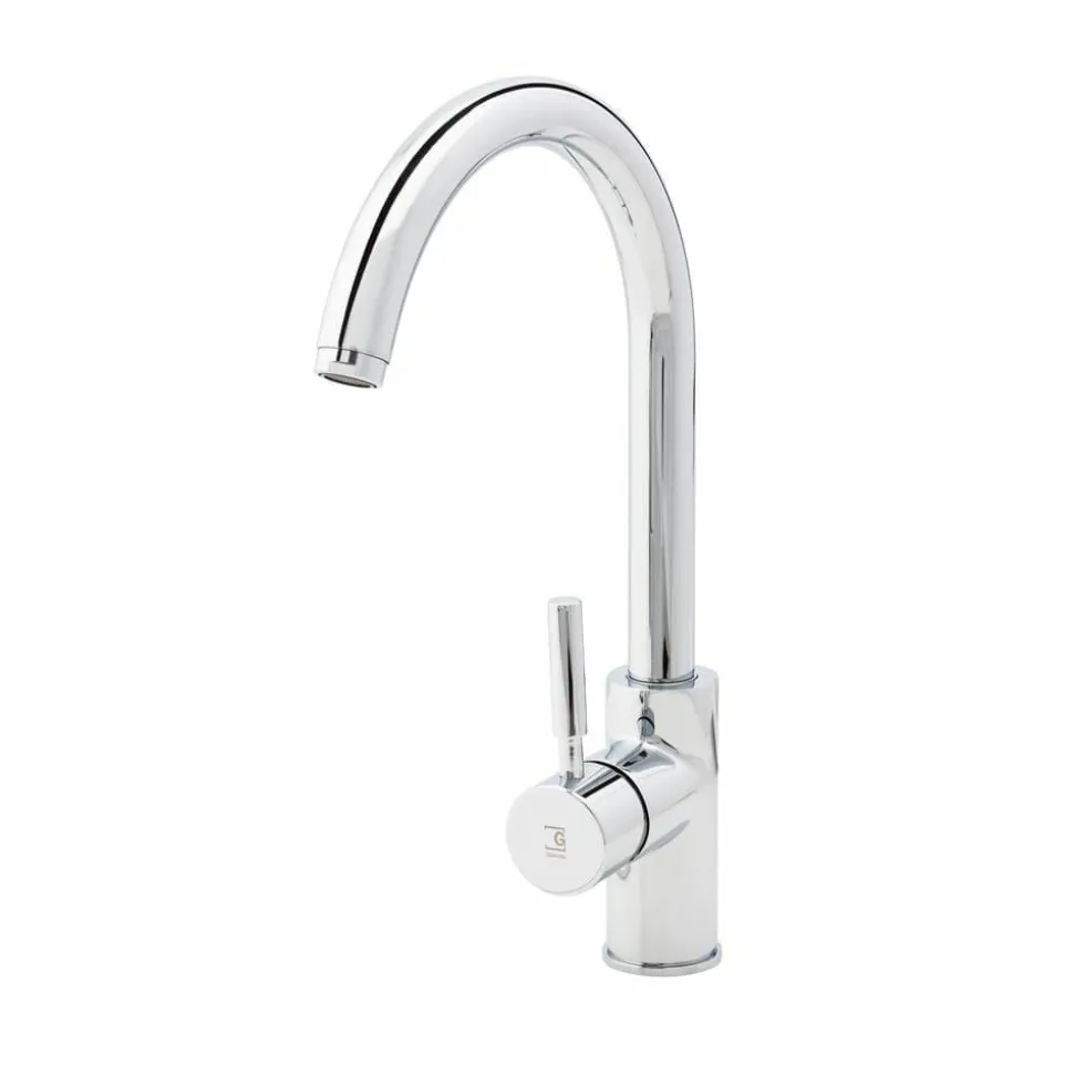 Grifo De Cocina Caño Alto Curvo Theo – 8648300 – Galindo