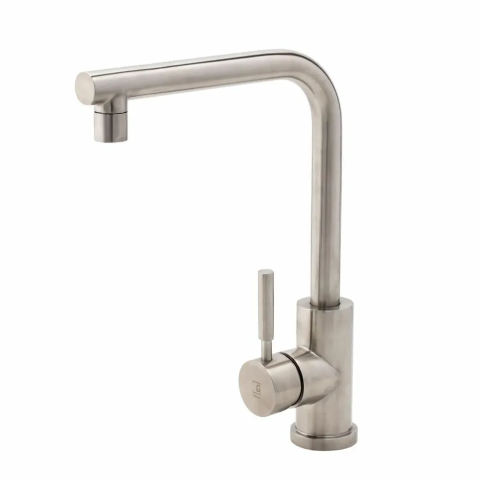 Grifo De Cocina Caño Alto Recto Para Exterior Theo Inox – 8648899 – Galindo