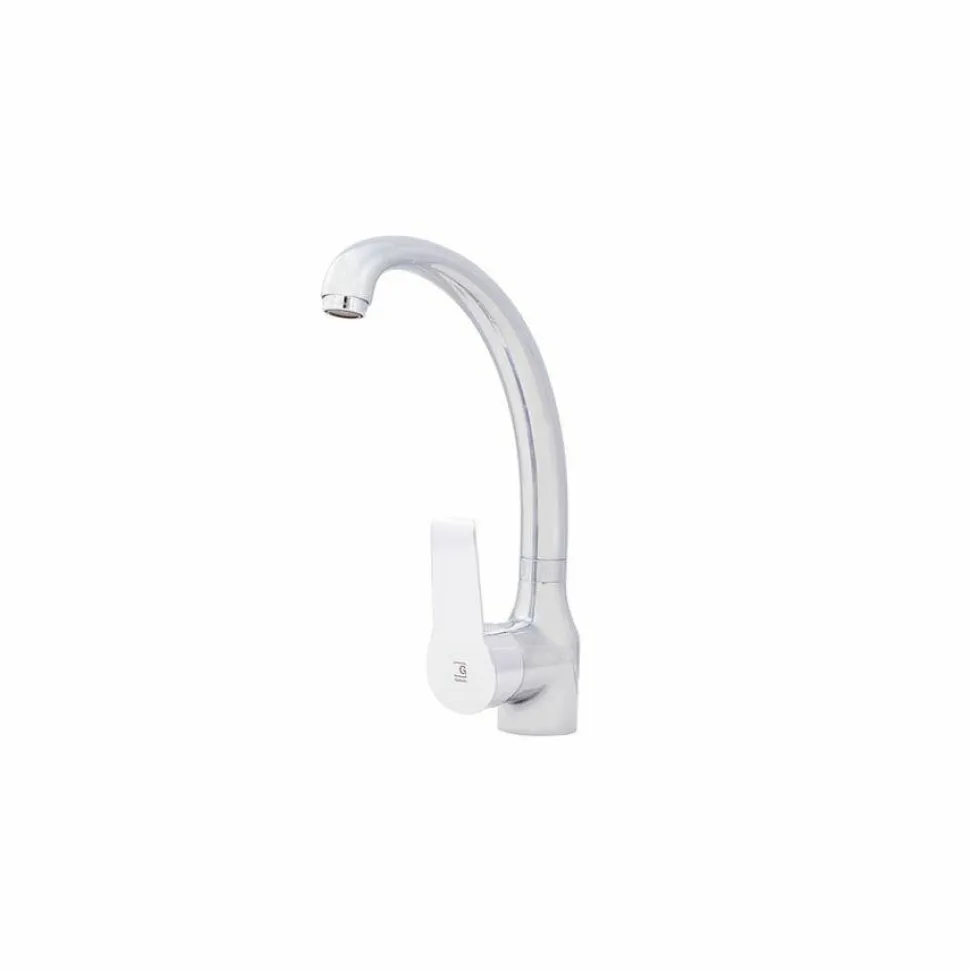 Grifo De Cocina Fregadero Monomando Mezclador Cromo – Albos – 7128600 – Galindo