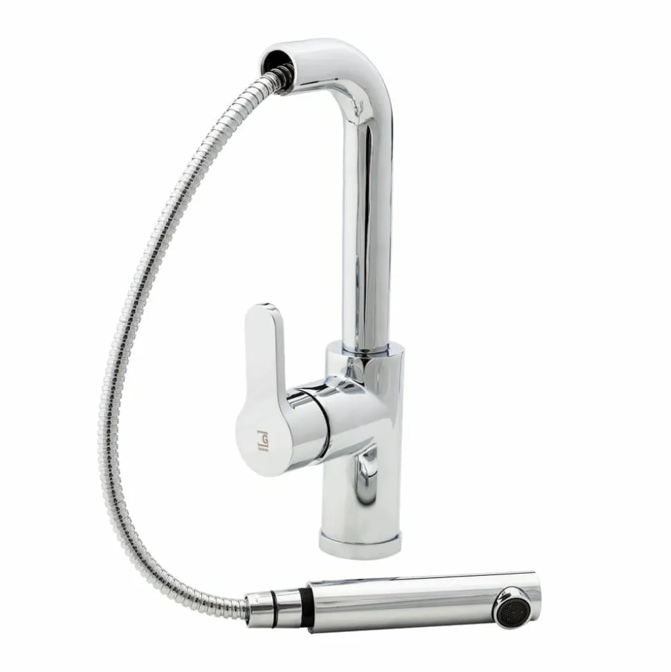 Grifo De Cocina Zip Plus 2.0 Extraíble Cromo 1F – 2159400 – Galindo