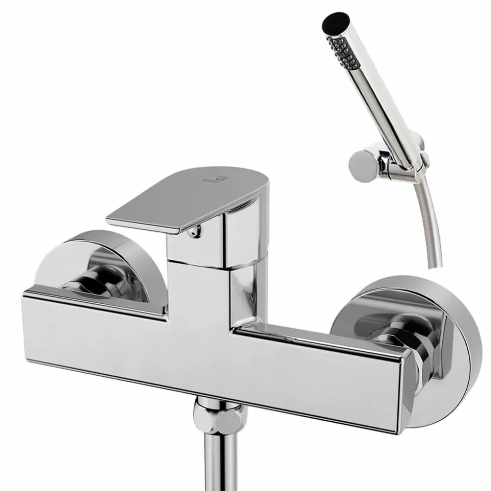 Grifo De Ducha Aroha Cromo Con Accesorios De Ducha – 4601000 – Galindo