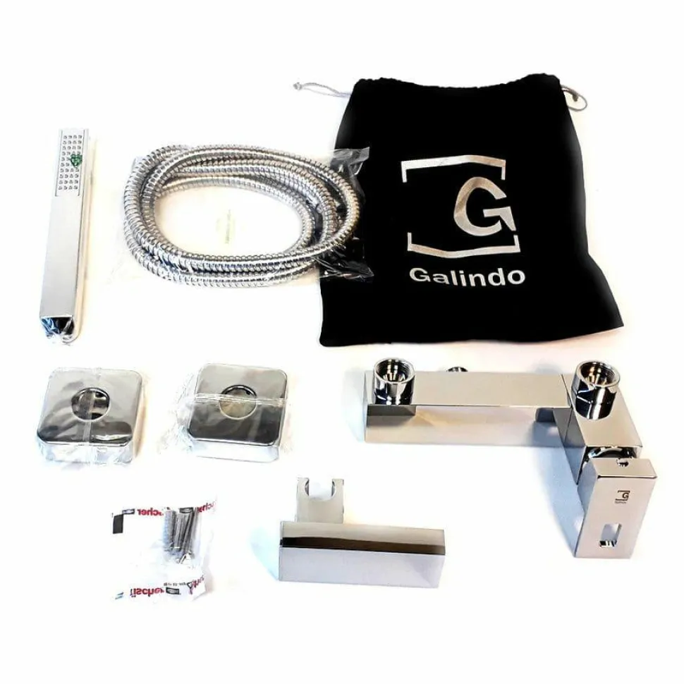 Grifo De Ducha Cromo Con Accesorios – Nitro – 5243000 – Galindo