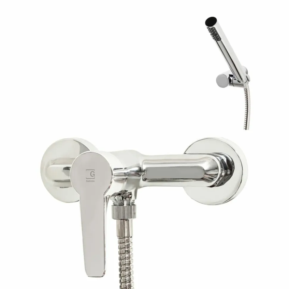 Grifo De Ducha Ingo Plus Con Accesorios De Ducha – 7133000 – Galindo