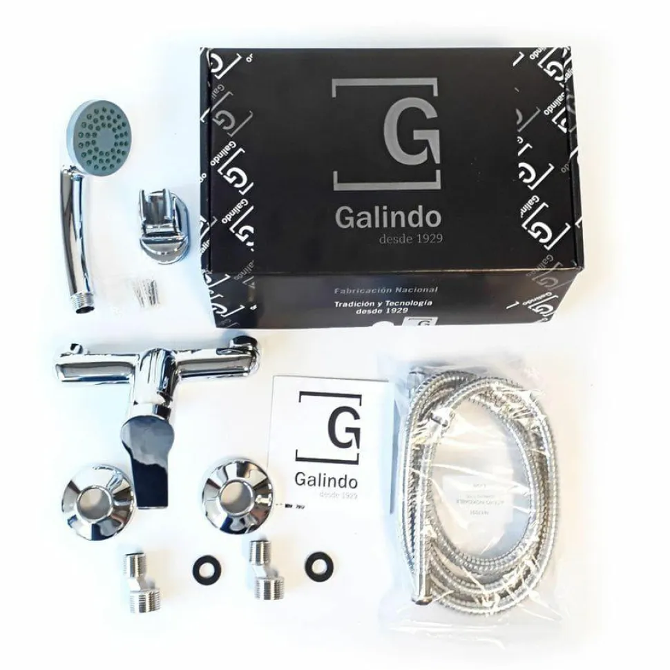 Grifo De Ducha Monomando Con Accesorios Albos – 7123000 – Galindo