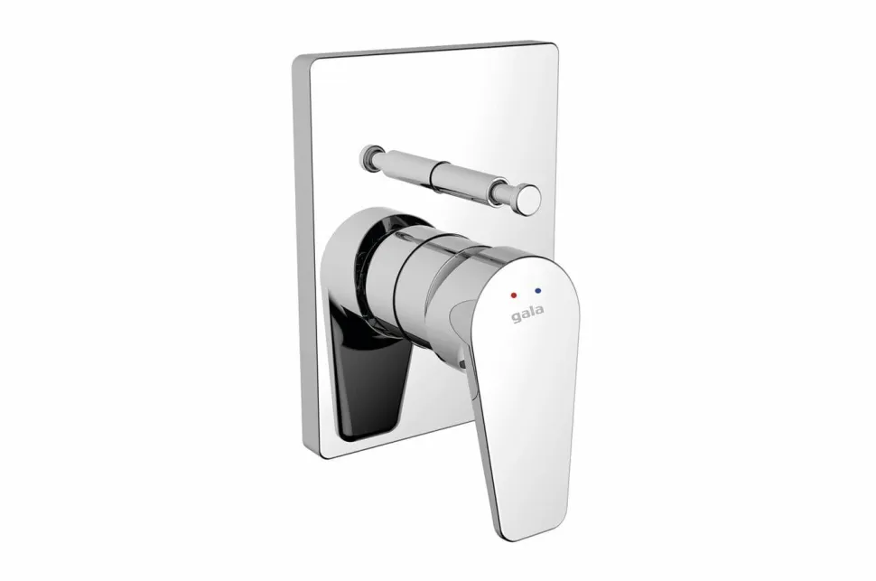 Grifo De Ducha Monomando Empotrado Para Ducha (2 Salidas) Haza – G3998800 – Gala