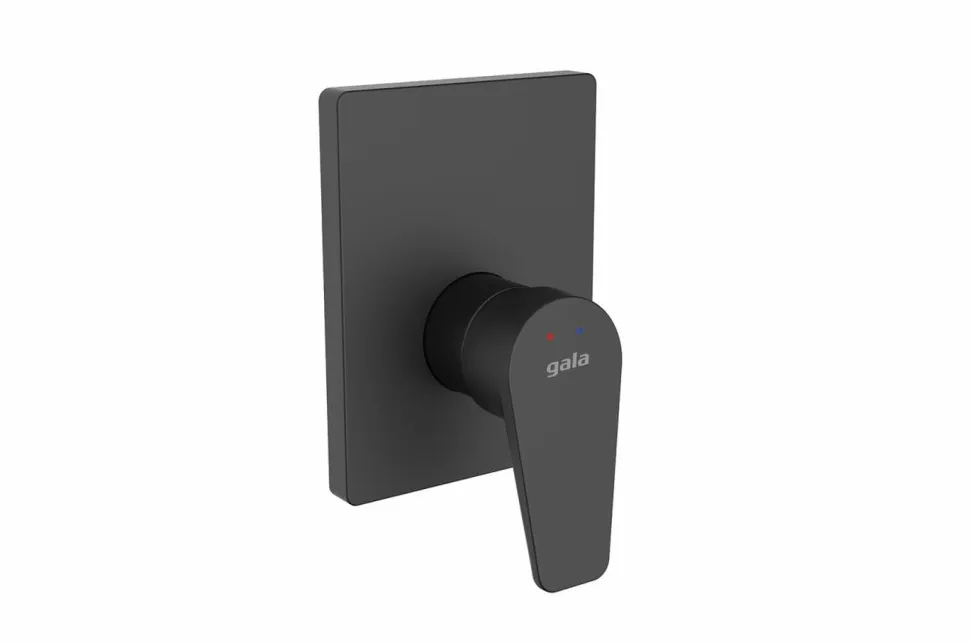 Grifo De Ducha Monomando Empotrado Para Ducha Haza Black – G3998702 – Gala