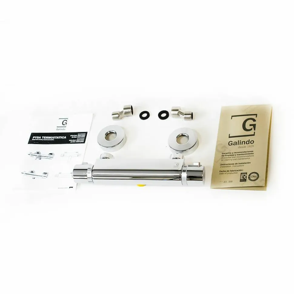 Grifo De Ducha Termostática – Pysa – 50043500 – Galindo