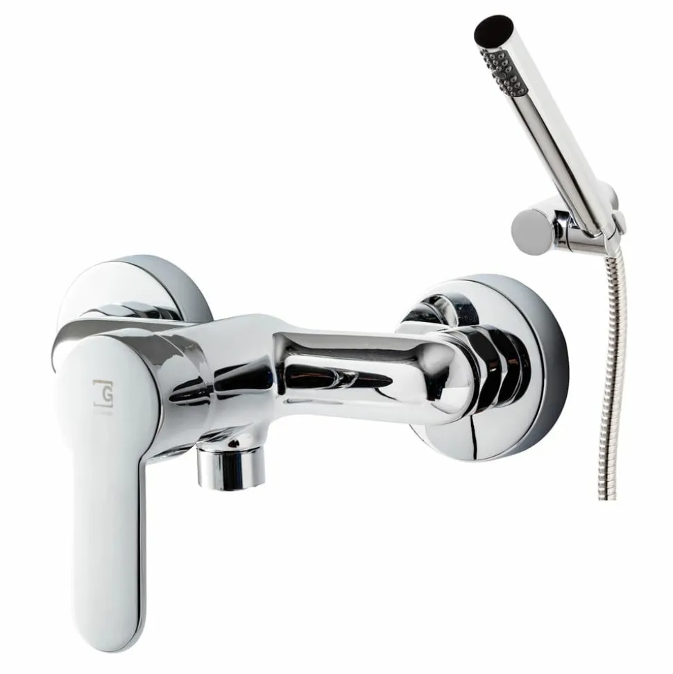 Grifo De Ducha Zip Plus 2.0 Blanco Con Accesorios De Ducha – 2153011 – Galindo – LuxCover