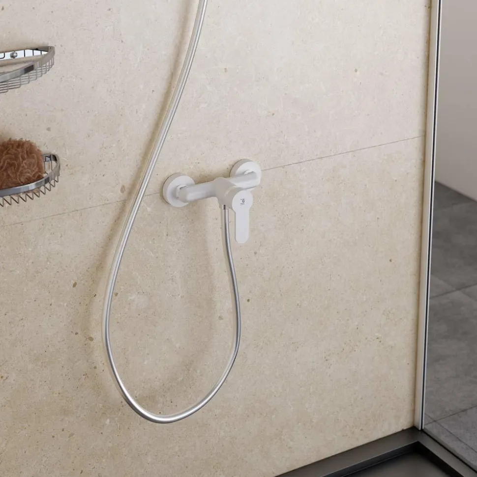 Grifo De Ducha Zip Plus 2.0 Blanco Con Accesorios De Ducha – 2153011 – Galindo – LuxCover