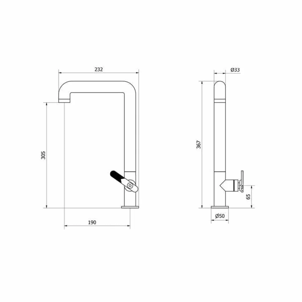 Grifo De Lavabo Alto Con Desagüe – Strem – 7974500 – Galindo