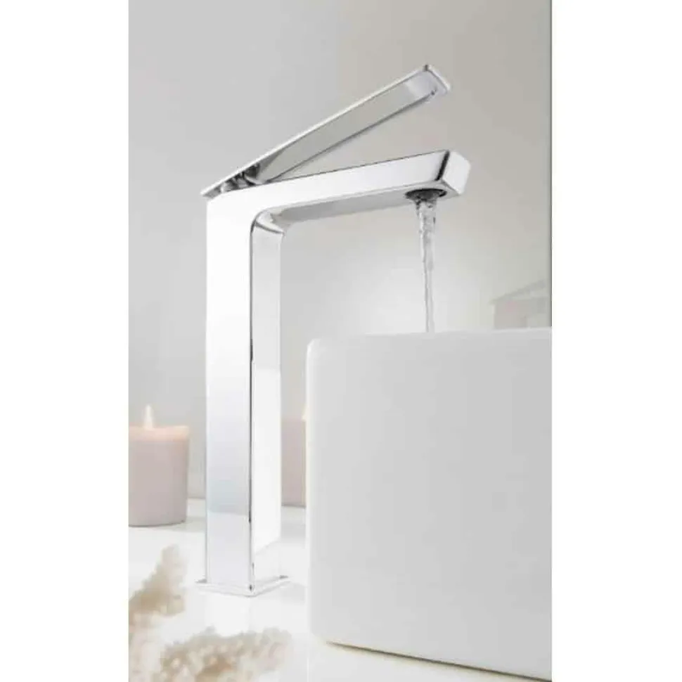 Grifo De Lavabo Alto Con Desagüe – Kissme – 7844500 – Galindo