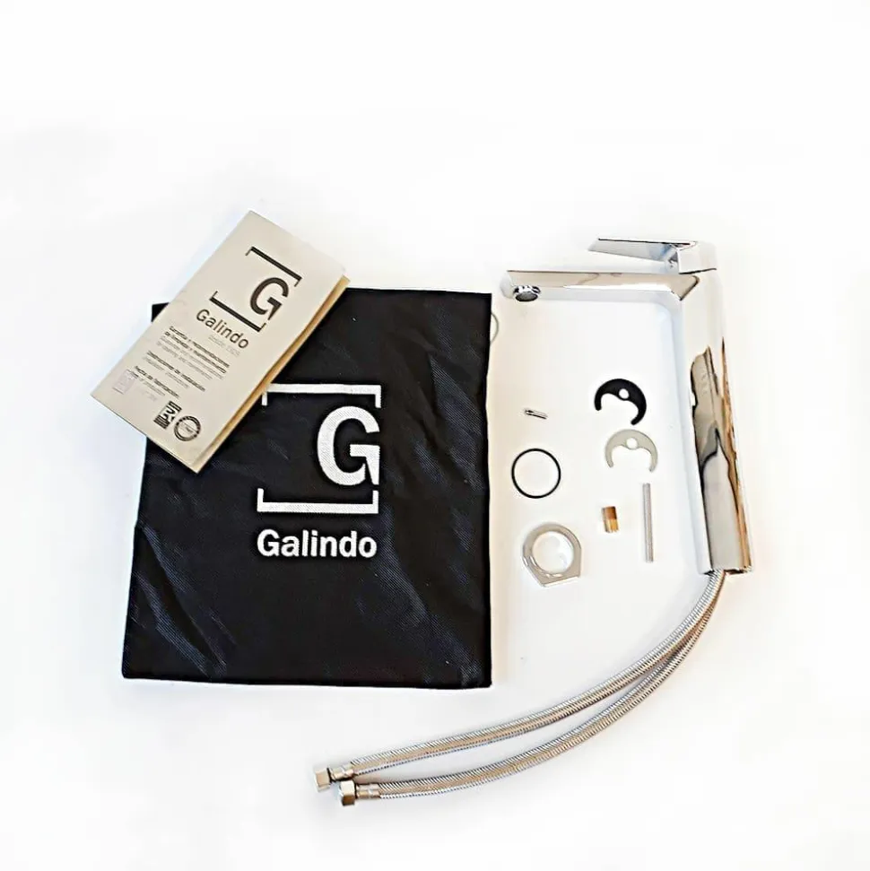 Grifo De Lavabo Alto Cromo – Aroha – Galindo – 4605500